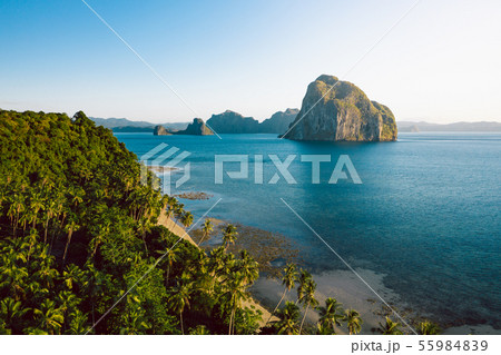 Spectacular landscape of El Nido in Philippines Spectacular landscape of El Nido in Philippines 55984839