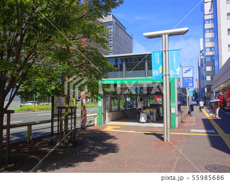 福岡市営地下鉄 七隈線 渡辺通駅 福岡市営地下鉄 七隈線 渡辺通駅 55985686