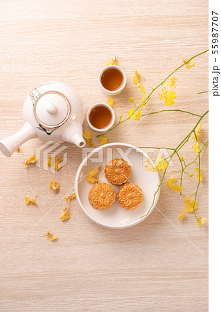 月餅 ティー 紅茶 55987707