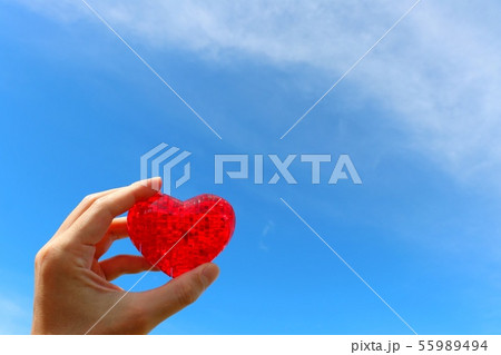 青空とハート 青空とハート 55989494