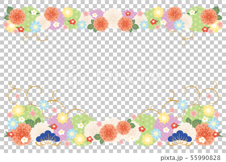 Child Year-New Year Card Template -l3 55990828