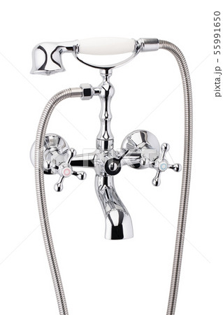 The wall mixer with two valves and a watering can The wall mixer with two valves and a watering can 55991650