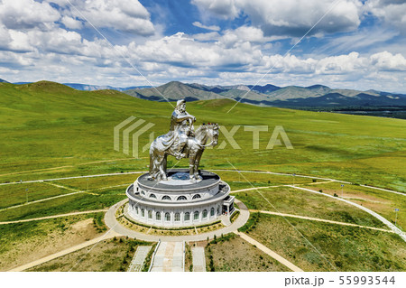 Genghis Khan Monument at Zonjin Boldog Mongolia 55993544