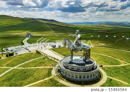 Genghis Khan Monument at Zonjin Boldog Mongolia 55993564