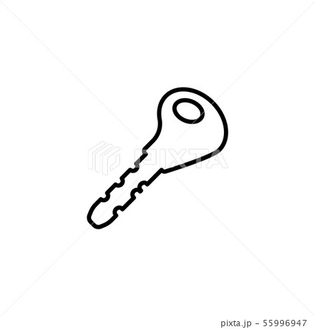 Web icon. Key. vector illustration black on white Web icon. Key. vector illustration black on white 55996947