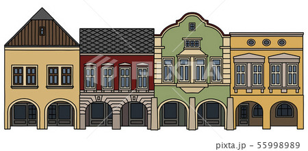 Four historical burger houses 55998989