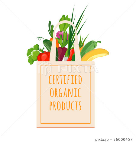 Textile bag with organic products 56000457