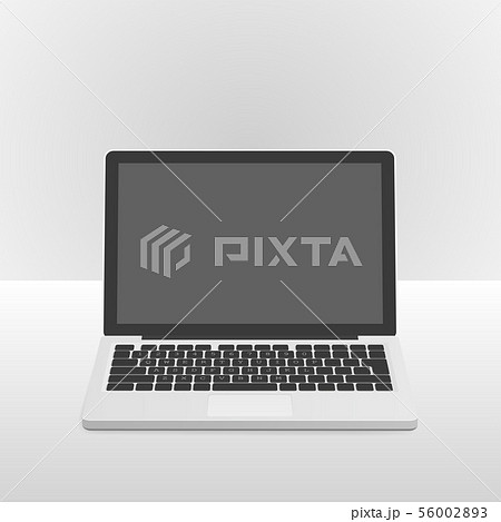 ノートパソコン（正面） 56002893