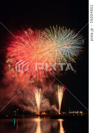 さいき神武の火まつりの花火 56004802