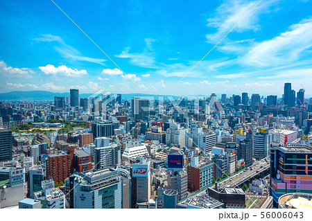 大阪都心の街並み 56006043