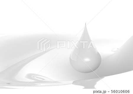 Droplet Of Milkのイラスト素材