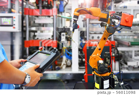 Engineer check and control automation orange Moder 56011098