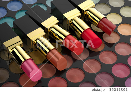 lipsticks on eye shadow palette 56011391