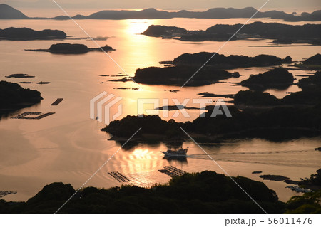 夕陽 夕陽 56011476