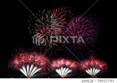 三国花火大会　花火 56011743