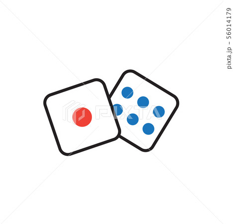 Dice icon graphic design template vector Dice icon graphic design template vector 56014179