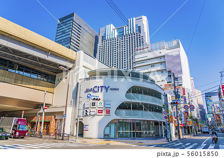 大阪　難波　都市風景　　　 56015850
