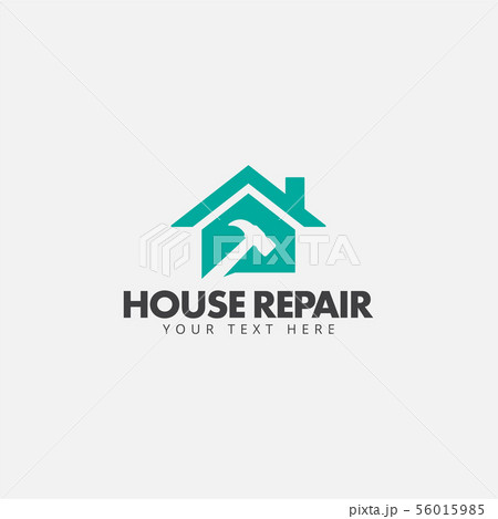 House repair logo design template vector isolated 56015985