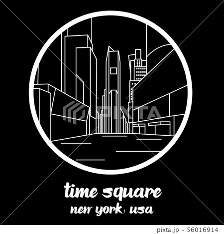 Circle Icon time square. sign symbol vector eps10 56016914