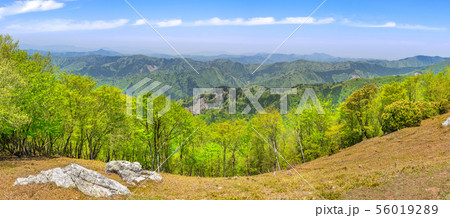 丹波の名山「長老ヶ岳」山頂の風景（京都府船井郡京丹波町）※作品コメント欄に撮影位置 56019289