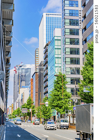 大阪市　中央区 　船場中央１交差点付近 56021583