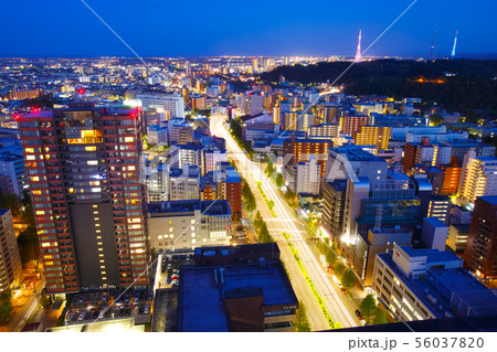 仙台　夜景 56037820