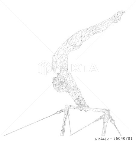 gymnastics women athlete in uneven bars gymnastics women athlete in uneven bars 56040781