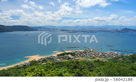 女木島から高松市街地を望む１ 56042186