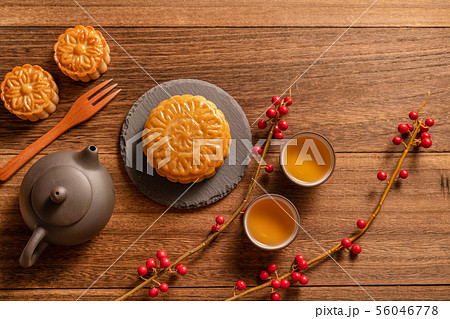 月餅 ティー 紅茶 56046778