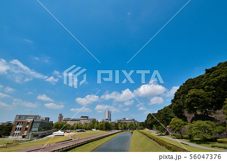 金沢城　いもり堀 56047376