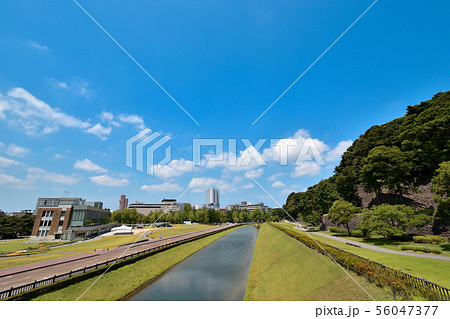 金沢城　いもり堀 56047377