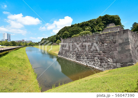 金沢城　いもり堀 56047390