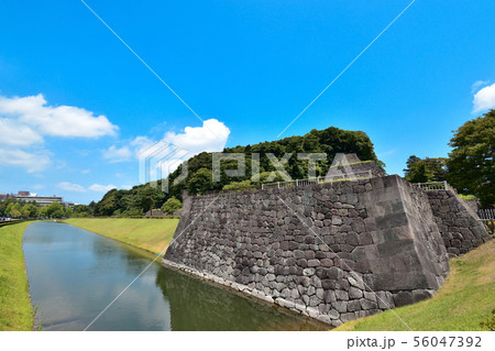 金沢城　いもり堀 56047392