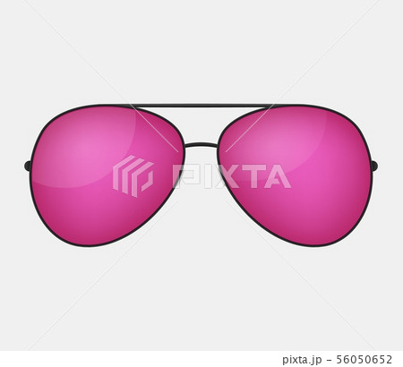 Pink vector glasses . 56050652
