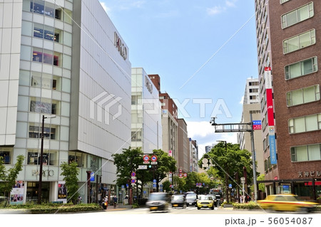 福岡市天神の街並み 56054087