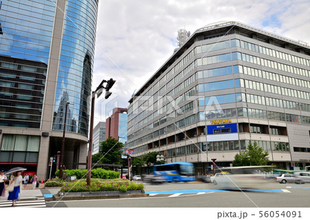 福岡市天神の街並み 56054091