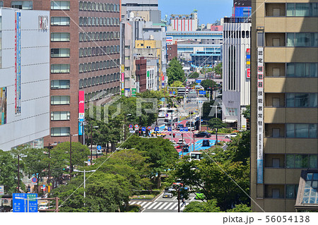 福岡市天神の街並み 56054138