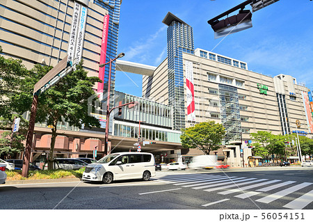 福岡市天神の街並み 56054151