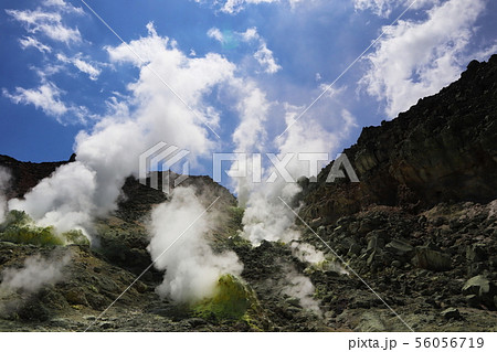 日本 北海道の火山 硫黄山 日本 北海道の火山 硫黄山 56056719