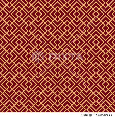 Seamless vector ornament. Modern stylish geometric 56056933