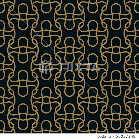 abstract seamless ornament lines pattern vector 56057349