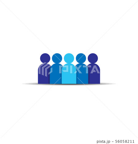People Icon. Business corporate team working People Icon. Business corporate team working 56058211