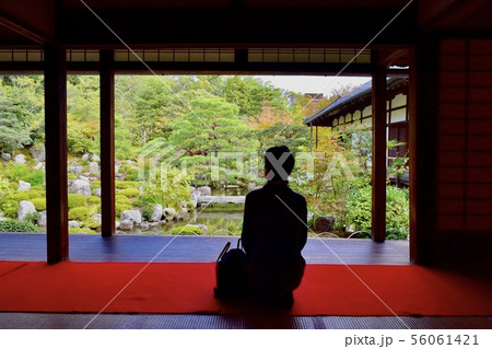 等持院  夢窓国師の庭 56061421