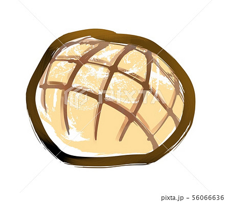 メロンパン カラーのイラスト素材 メロンパン カラーのイラスト素材