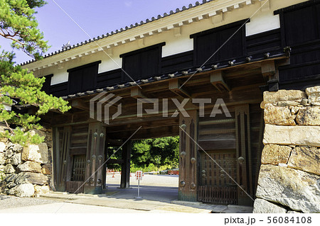 高知城　追手門　高知県高知市 56084108
