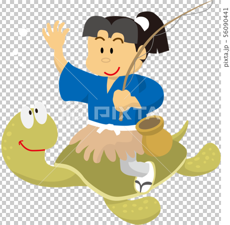 Taro Urashima no back Taro Urashima no back 56090441