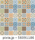seamless pattern Geometrical design of squares. 56091186