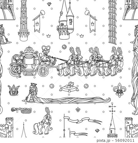 vector girlish seamless pattern 56092011