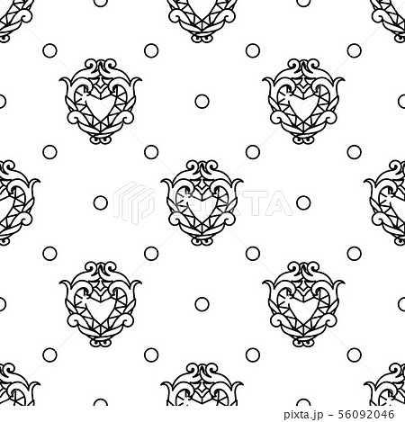 vector girlish seamless pattern 56092046