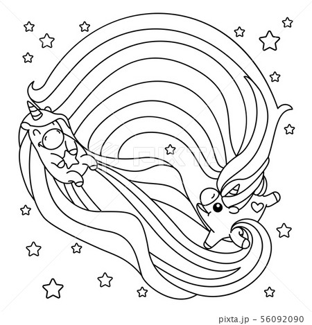 vector baby rainbow unicorn vector baby rainbow unicorn 56092090